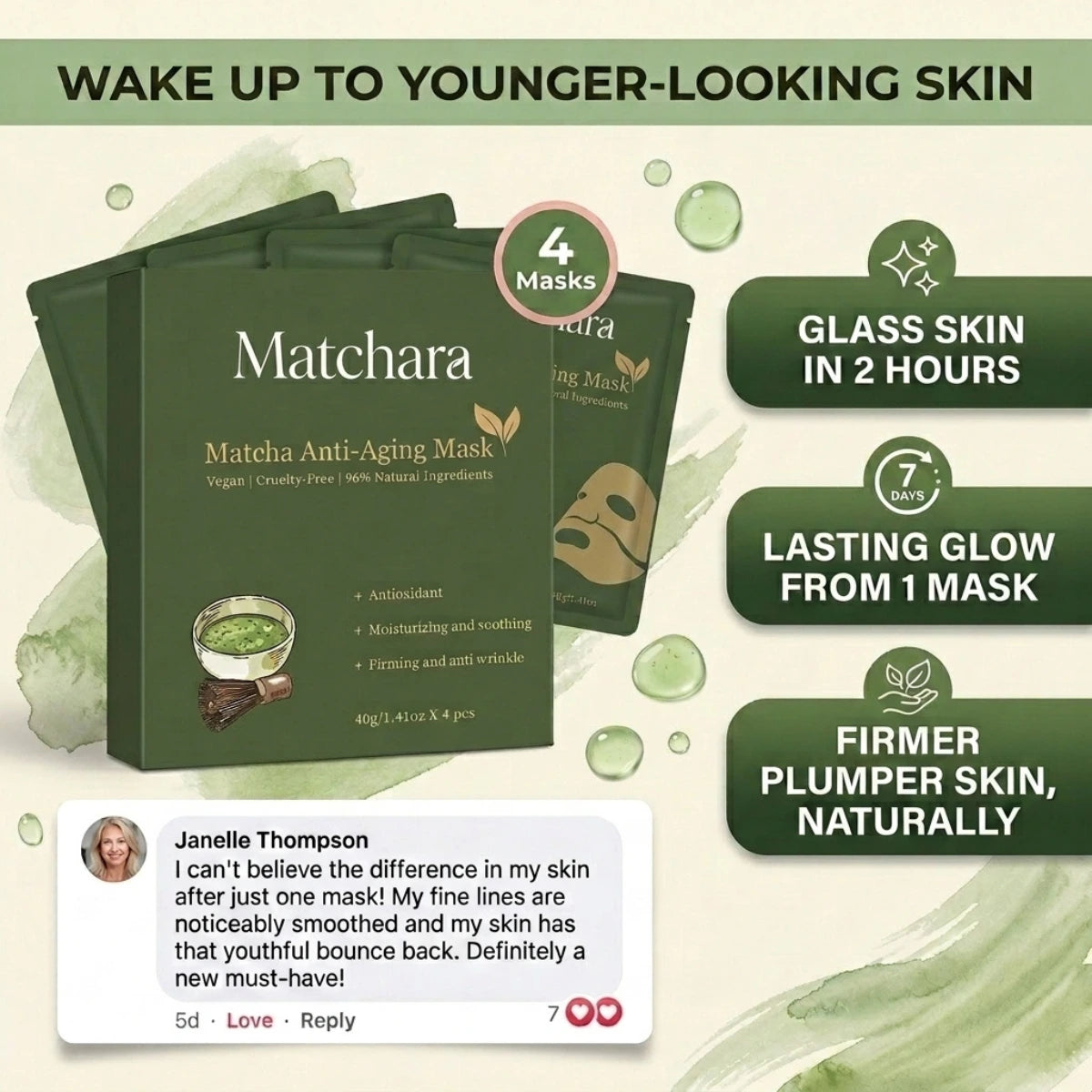 Matcha Mask - Japanese Beauty Rituals