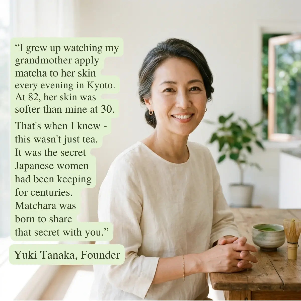 Matcha Mask - Japanese Beauty Rituals